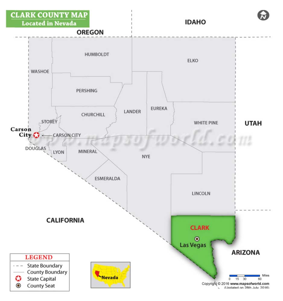 Map Of Nevada